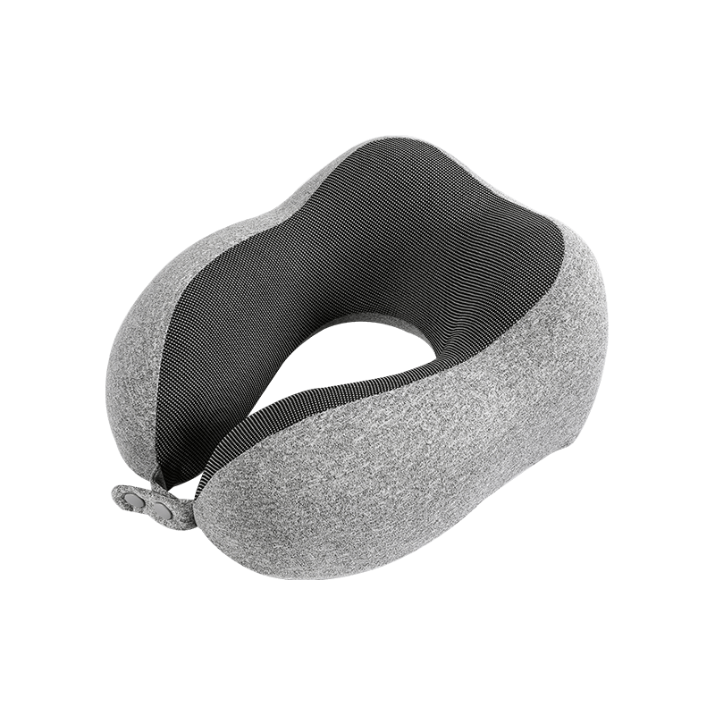 Two buckle hump U-shaped neck pillow