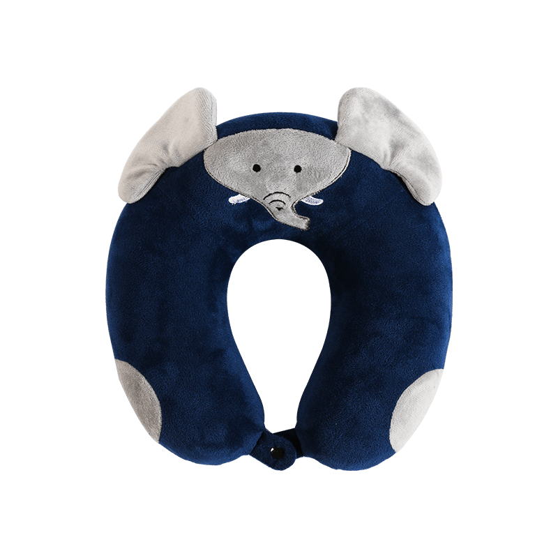 Cartoon quirky dual-use U-shaped pillow