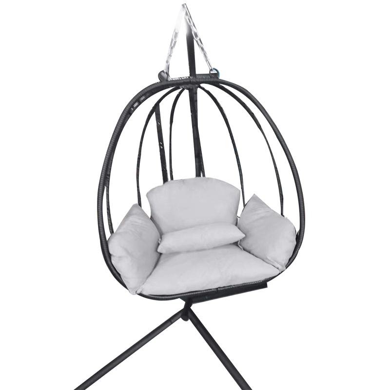 Garden wicker rattan hanging swing chair