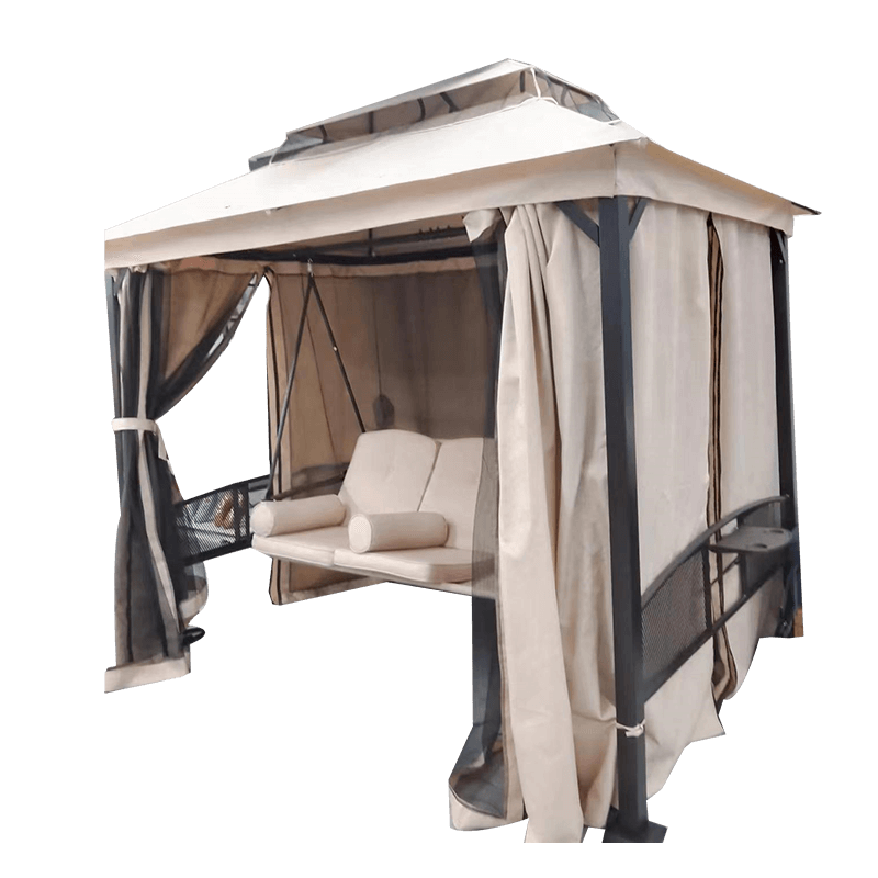 Patio canopy gazebo swing chair